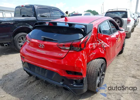 2020 Hyundai Veloster N from USA, damaged, VIN KMHT36AH0LU004909